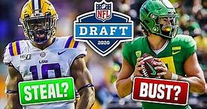 5 NFL Draft Prospects In 2020 that Could Be BUSTS.. and 5 that Could be MAJOR STEALS