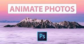 How to ANIMATE a Still Image: Photoshop Tutorial