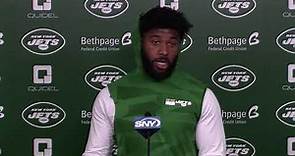 "Just Working Hard Everyday" | La'Mical Perine Media Availability | The New York Jets | NFL