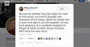 Hillary Clinton's brother Tony Rodham died