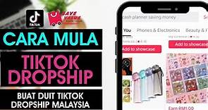 Cara Jual Barang DROPSHIP Di Tiktok Malaysia Complete Daftar Tiktok Shop dan Upload Tiktok Product