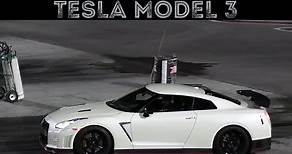 Nissan GT-R R35 vs Tesla Model 3 #racesportgt #nissangtrr35 #nissan #jdm #teslamodel3 #tesla #supercars #CapCut #TikTok #dragrace #news #carrosdearrancadas #ultimasnoticias