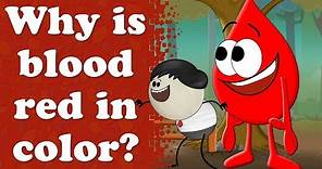 Why is blood red in color? | #aumsum #kids #science #education #children