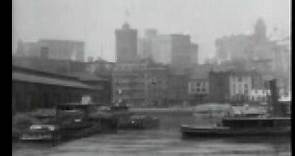 East River Waterfront and Brooklyn Bridge 1903