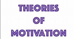 Theories of motivation - Maslow, Herzberg, McGregor