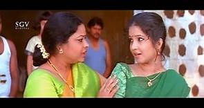 ಹಾಲು ಕರೆಯಲು ಹೋಗಿ ಹಸುವಿನಿಂದ ಒದ್ದಿಸಿಕೊಂಡ ಶುಭಾ ಪೂಂಜಾ | Preethi Hangama Kannada Movie Scene | Vivek Raj