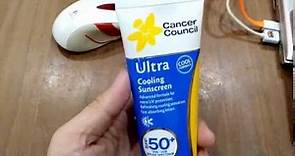 澳洲 Cancer Council Ultra Cooling Sunscreen SPF 50+ UVA UVB 防曬乳 20161001 [宅爸詹姆士]