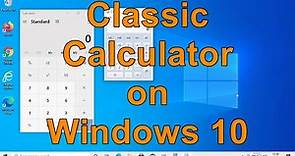 How to Download and install the Classic Windows 7 Calculator on Windows 10