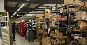 Organizing a Parts Warehouse