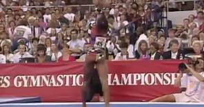 Dominique Dawes - Floor Exercise - 1994 U.S. Gymnastics Championships - Women - All Around