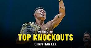 Christian Lee's Top Knockouts | ONE Highlights