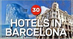 ➡️ 30 hotel recommendations in BARCELONA 🇪🇸 #132