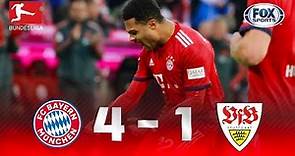 Bayern Múnich - VfB Stuttgart [4-1] | GOLES | Jornada 19 | Bundesliga
