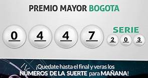 Resultados de la Lotería de Bogotá: cuándo será el próximo sorteo