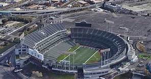 RingCentral Coliseum Tour | Oakland Athletics | Oakland Raiders | Google Earth Studio Flyover