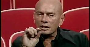 Yul Brynner - 1981 interview - The King and I