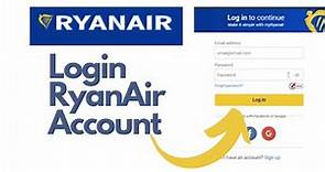 How to Login RyanAir Account? Sign In RyanAir Account Online to Manage Bookings/Reservations