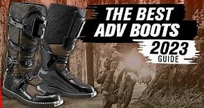 Best Adventure & Dual Sport Motorcycle Boots | 2023