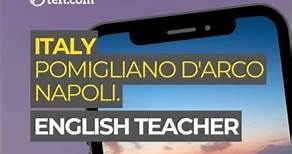 Italy: Pomigliano D'Arco NAPOLI. | English Teacher