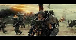 Edge of tomorrow (2014) - Day one (First battle scene) - Part 1 [1080p]