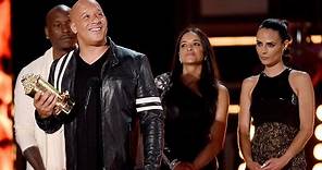 Vin Diesel Pays Tribute to Paul Walker For Generation Award Speech at MTV Movie & TV Awards