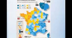 3° - La répartition de la population sur le territoire français