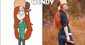 Gravity Falls Characters In Real Life