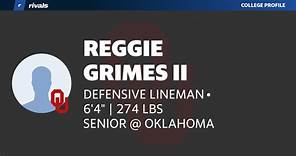 Reggie Grimes II SENIOR Defensive Lineman Oklahoma