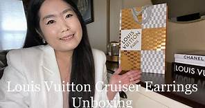 Louis Vuitton Cruiser Earrings Unboxing | Beau Fisher