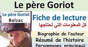 le père Goriot fiche de lecture #2_bac et #bac_libre 2022