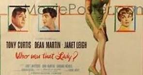who was that lady Tony curtis and Janet Leigh 1960