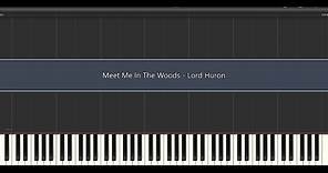 Meet Me In The Woods | Lord Huron | Piano Tutorial