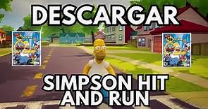 Como Descargar Los Simpsons Hit And Run 2024✅Los Simpsons Hit And Run Versión Latino🔥