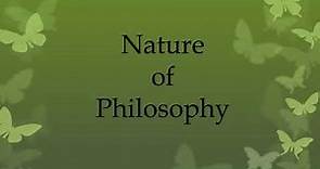 Nature of Philosophy | Method of Philosophical enquiry | Postive science Vs Normative Science