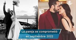 Maite Perroni se casa con el productor Andrés Tovar