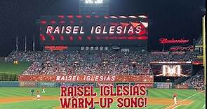 2022 RAISEL IGLESIAS WARM-UP SONG! | 2022 Angels Baseball!