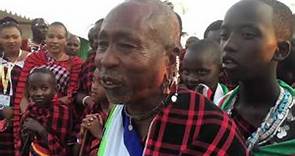 A local English speaking maasai elder. its an amazing video