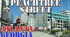 Peachtree Street - Atlanta's LONGEST Street - Downtown Atlanta to Buford - 4K Street Drive