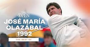 Jose Maria Olazabal Finishes Third in 1992 | Best Of