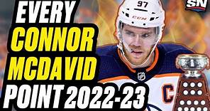 EVERY Point From Art Ross Trophy Winner Connor McDavid | 2022-23 NHL Season