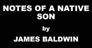 Notes of a Native Son by James Baldwin / Summary