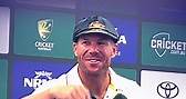 'She didn't understand how much we drank as cricketers' 😂 David Warner on how his wife Candice influenced his transformation into a better athlete #ESPNcricinfo | #Cricket | #Warner | #CricketReels | #AUSvPAK | ESPNcricinfo