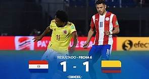 Eliminatorias Sudamericanas | Paraguay 1-1 Colombia | Fecha 6