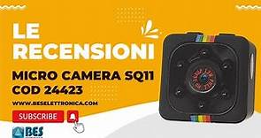 CAMERA SQ11 TELECAMERA VIDEOCAMERA HD FULL 1080P SPIA VISIONE NOTTURNA MICRO