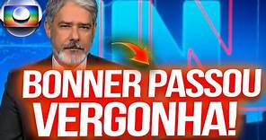 WILLIAM BONNER PASSOU VERGONHA AO TENTAR EXPLICAR O FRACASSO DA GLOBO E DO JORNAL NACIONAL!