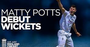 What A Debut! | Matty Potts Takes 7-Wickets In The Match At Lord's | England v New Zealand 2022