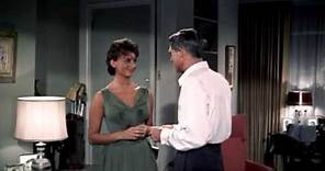 Sophia Loren slaps Cary Grant in "Houseboat" (1958)