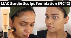 REVIEW: MAC Studio Sculpt Foundation (NC42) | Studio Sculpt SPF 15 Foundation NC42