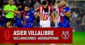 🎙️ Asier Villalibre | post UD Alzira 0-2 Athletic Club | 2022/23 Copa R1