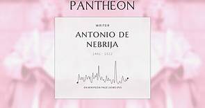 Antonio de Nebrija Biography - Spanish humanist (1444–1522)